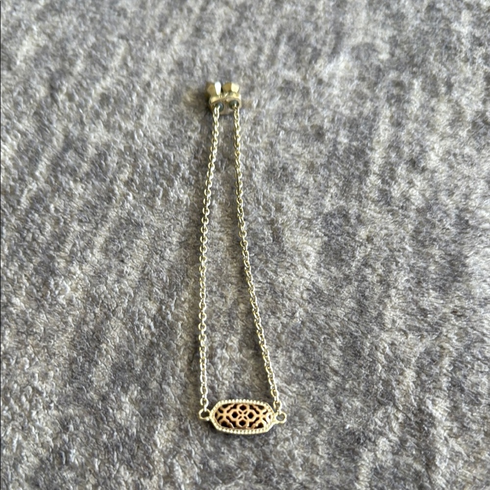 Kendra Scott Elegant Gold Chain Bracelet